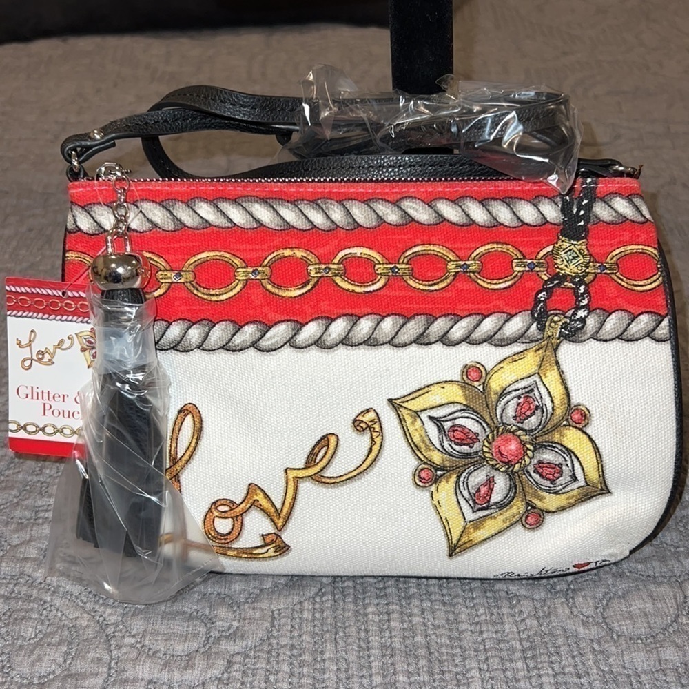 New Brighton Glitter & Go Crossbody Pouch